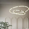 Endless Green Matte Metal Chandelier