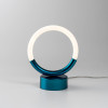 Loop Blue Matte Metal Table Lamp