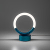 Loop Blue Matte Metal Table Lamp