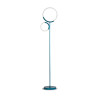 Loop Blue Matte Metal Floor Lamp