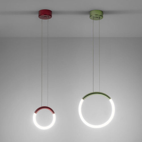 Loop Green Matte Metal Suspension