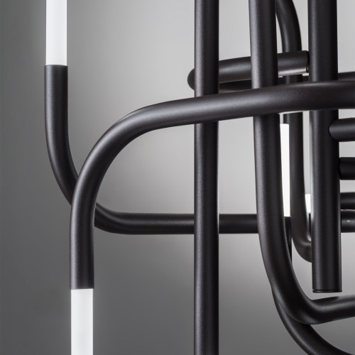Mangrove Black Metal Chandelier