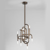 Mangrove Bronze Brushed Chandelier