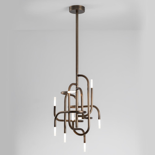 Mangrove Bronze Brushed Chandelier