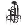 Mangrove Colombia Black Metal Ceiling Lamp