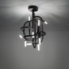 Mangrove Colombia Black Metal Ceiling Lamp
