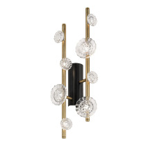 Applique Flower Miu Glass Wall Lamp