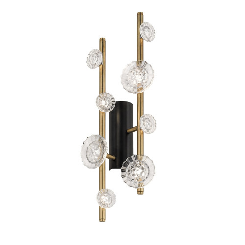 Applique Flower Miu Glass Wall Lamp