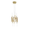 Eklé Gold and Bronze Chandelier