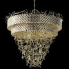 Groovy Gold Chandelier
