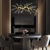 Acropora Antique Light Gold Chandelier