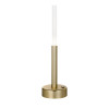 Eklé Brushed Gold Portable Lamp