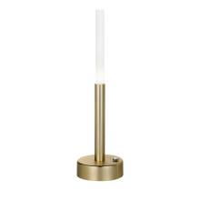 Eklé Brushed Gold Portable Lamp