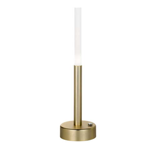 Eklé Brushed Gold Portable Lamp