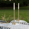 Eklé Brushed Gold Portable Lamp