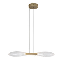 Miox Glass Gold Pendant Lamp