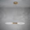 Miox Glass Gold Pendant Lamp