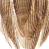 Paradise Glass Bronze Chandelier