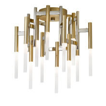 Ekle Brushed Gold Metal and Pure Steel Ceiling Lamp