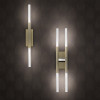 Ekle Brushed Gold Wall Light Sconce