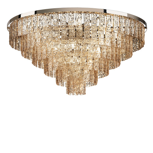 Amber Round 16-Light Chandelier