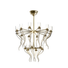 Honey Venetian Glass Chandelier