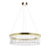 Soft Gold Ring Large Chandelier