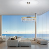 Soft Gold Ring Large Chandelier