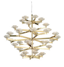 Cognac Chandelier