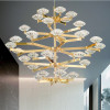 Cognac Chandelier
