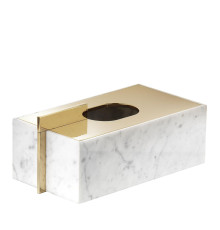 Carrara Jewels Collection Tissue Box