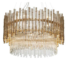 Bamboo 22-Light Chandelier
