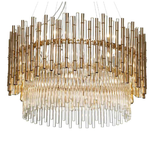 Bamboo 22-Light Chandelier