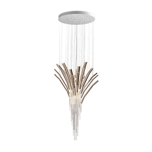 Bamboo Cascade Chandelier