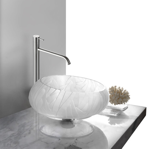Bamboo Crystal Washbasin