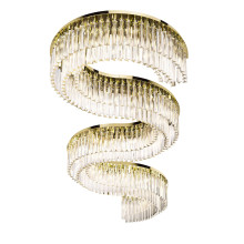 Snake 44-Light Golden Chandelier #2