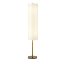 Cylindra Brown Brass Floor Lamp