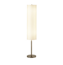 Cylindra Brown Brass Floor Lamp