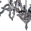 Bird 6-Light Blue-Silvery Chandelier