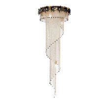 Black Magic Flower Chandelier