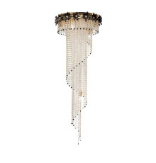 Black Magic Flower Chandelier