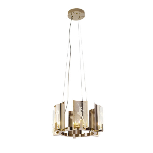 Dancing Small Round Chandelier