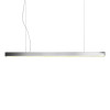 Medium Metal Bar Silvery Pendant Lamp