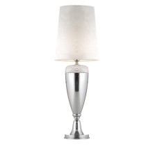 Metal and Crystal Table Lamp