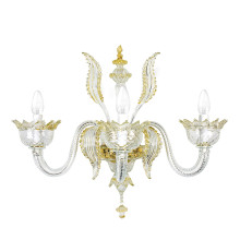 Murano Glass Classics 3-Light Wall Lamp