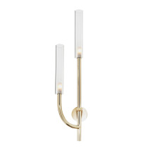 Elegant 2-Light Candle Sconce