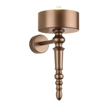Bronze Finish Metal Wall Lamp