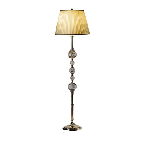 Elegant Crystal Floor Lamp