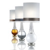 Lady Crystal White Table Lamp