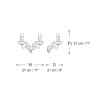 Evoque 281 AP2 LED Wall Lights